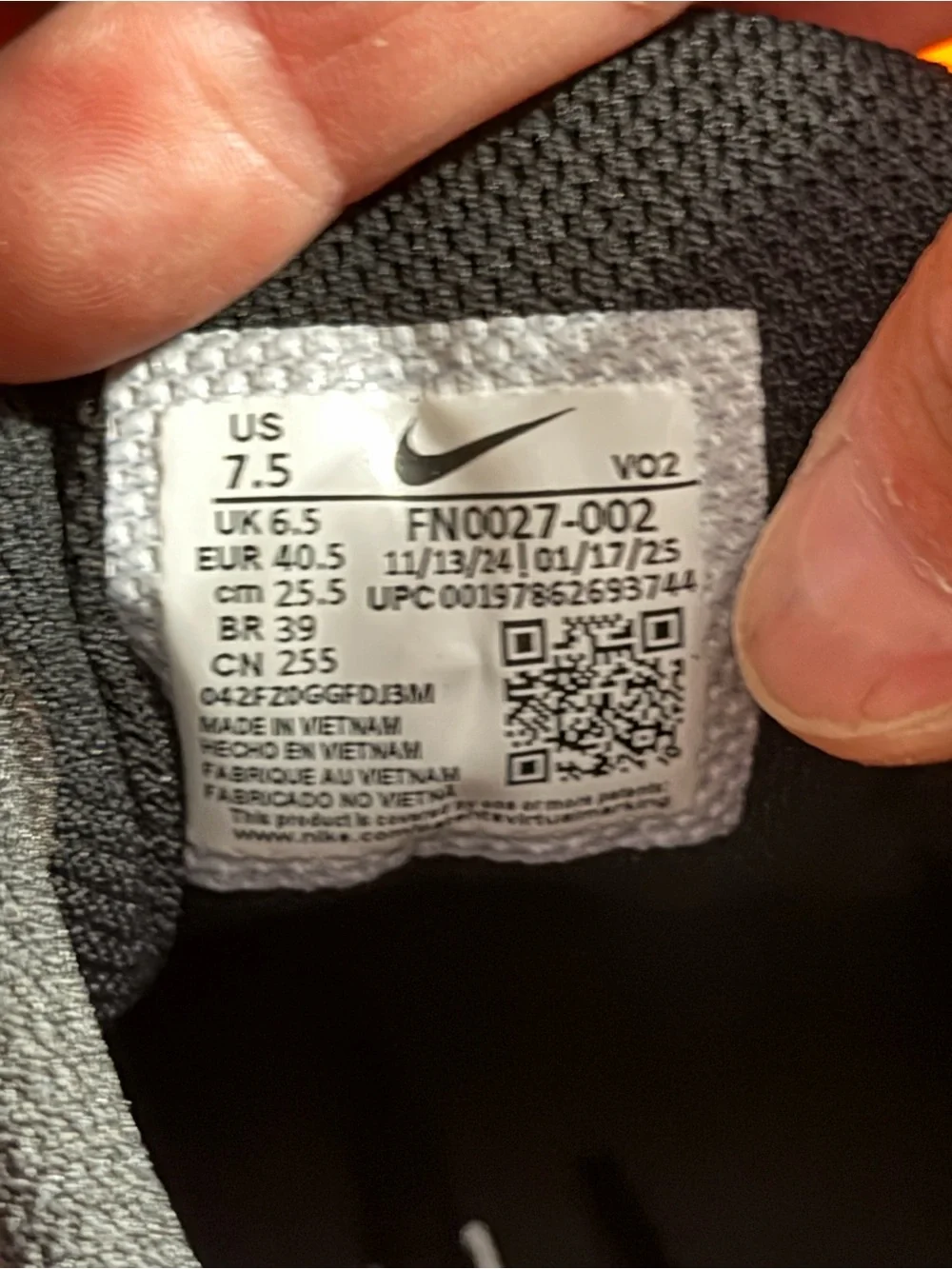 Nike men alpha